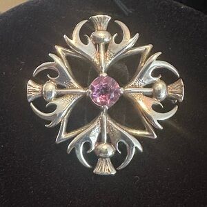 Scottish Thistle Brooch/Pendant